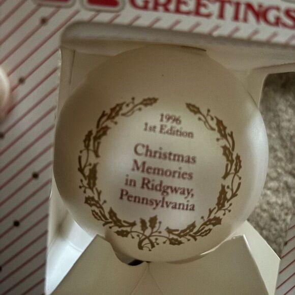 2 Ridgway Pennsylvania Vintage Glass Christmas Holiday Bulbs In Boxes - Picture 5 of 8